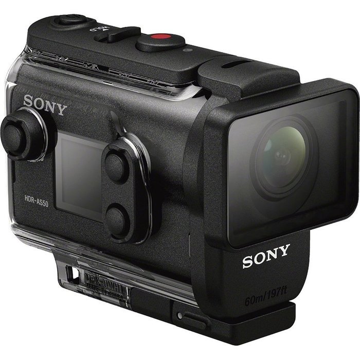 Sony HDRAS50R/B Full HD Action Cam + Live View Remote 32GB Memory Card Bundle includes HDRAS50R/B Action Cam,... N4