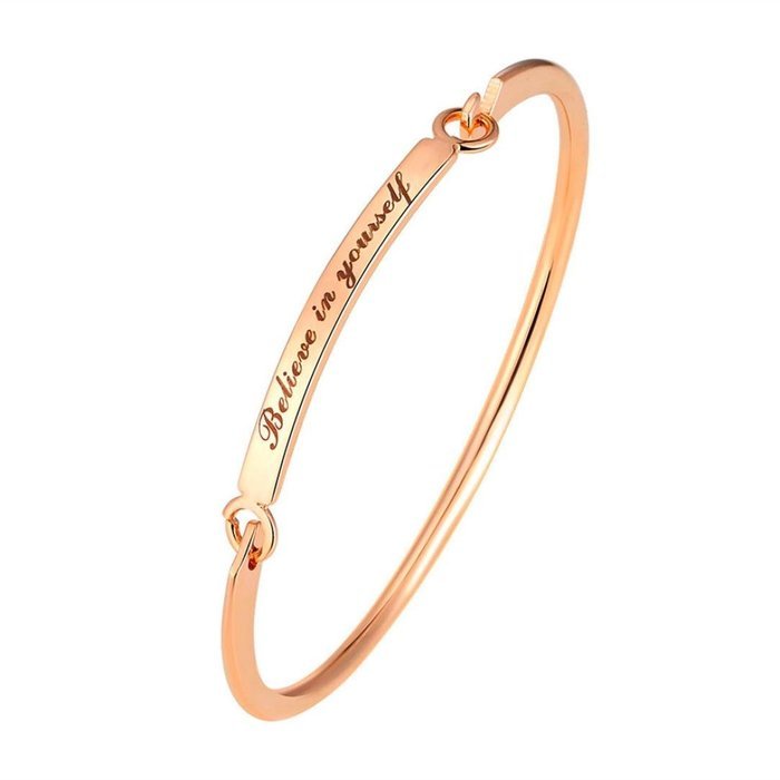 AutumnFall Women's Swarovski Crystal Accented Gold-Tone and Black Bangle Watch with Bracelet Set (609GB) N10