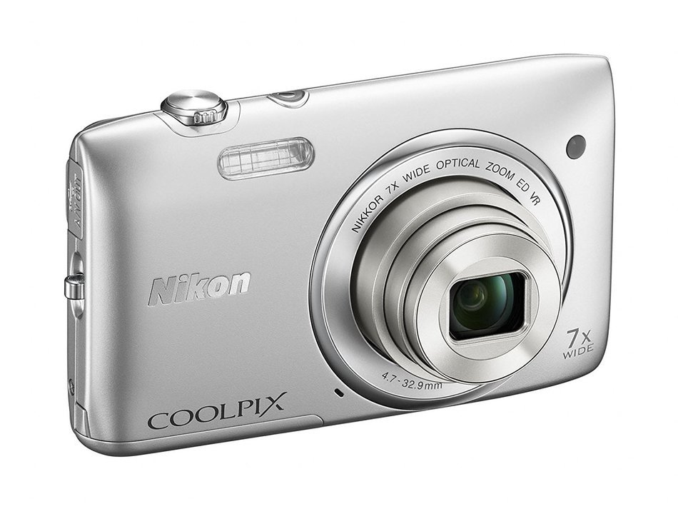 Nikon COOLPIX S3500 20.1 MP Digital Camera with 7x Zoom (Decorative Pink) (OLD MODEL) N20