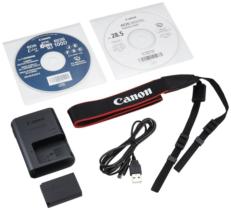 Canon DSLR Camera EOS Kiss X7 Body Only - International Version (No Warranty) N15