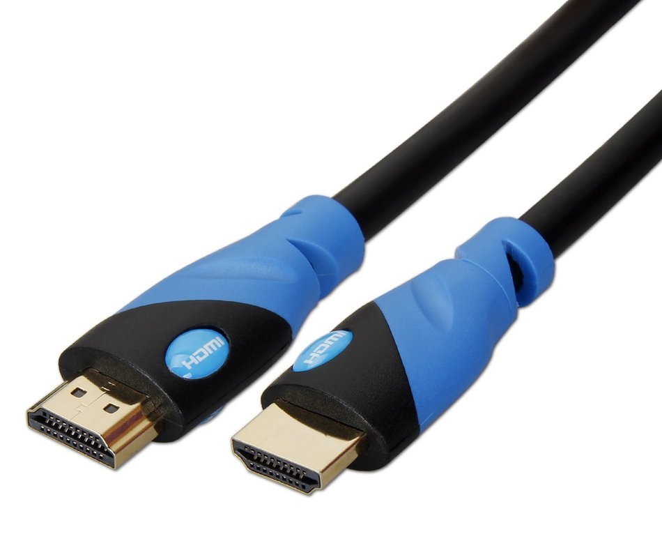 POLOK HDMI Cable 6.5 ft Prime High Speed 1080P, 3D, HDMI 1.4, HD TV, DVD, Notebook, Xbox 360, PS3, Blu-ray, 24K... N6