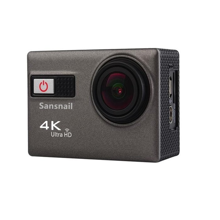 Sansnail Ultra HD 4K Sport Action Camera WIFI 1080P 60fps HDMI 20MP+ 170 Degree Wide Viewing Angle Waterproof...