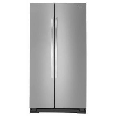 Whirlpool 24.9 cu. ft. Side by Side Refrigerator in Monochromatic Stainless Steel