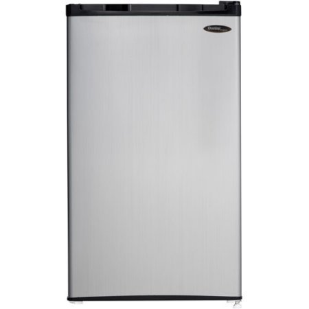 Danby Designer 3.2 cu ft Compact Refrigerator, Spotless /color: Silver/ Model:DCR032C1BSLDD N3