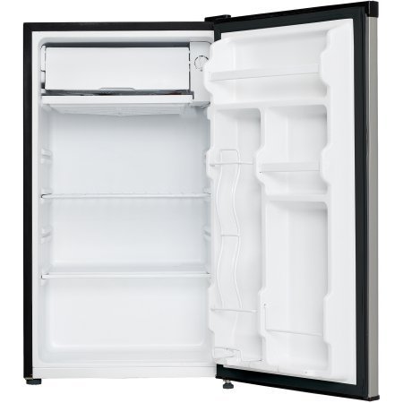 Danby Designer 3.2 cu ft Compact Refrigerator, Spotless /color: Silver/ Model:DCR032C1BSLDD N4
