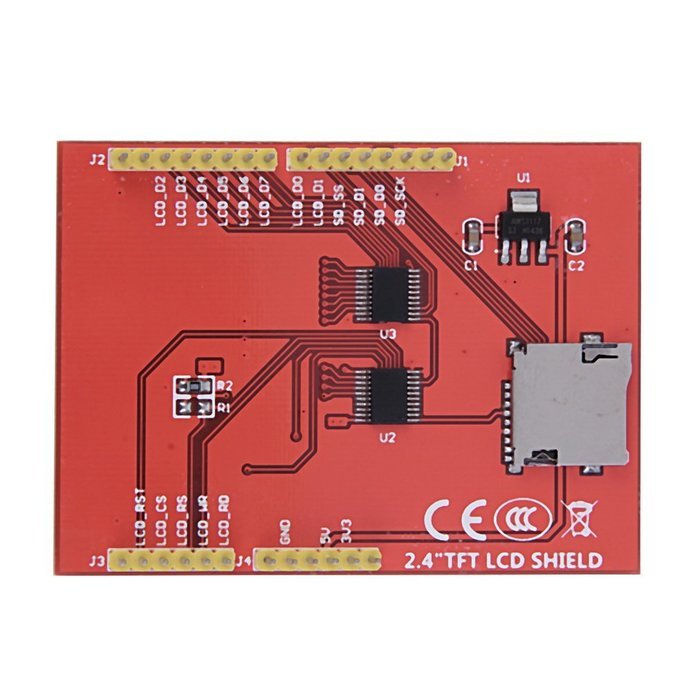 Funnytoday365 2.4 Inch Tft Lcd Touch Screen Module Board For Arduino For Uno