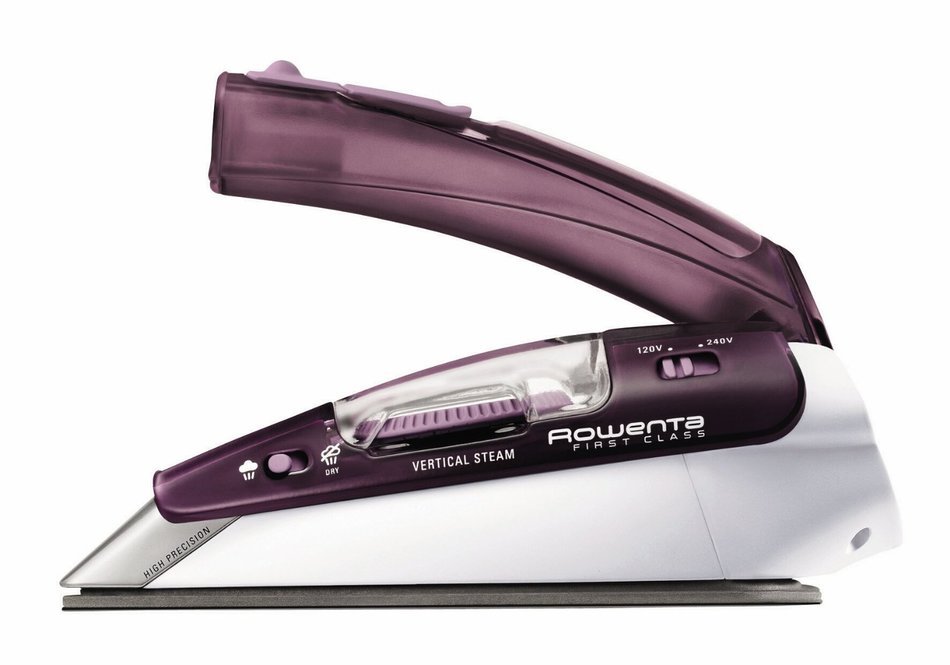 Rowenta DA1560 Travel-Ready 1000-Watt Compact Steam Iron Stainless Steel Soleplate 120-Volt and 240-Volt, 200-...
