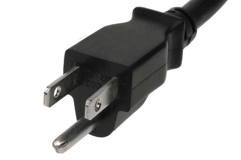 SF Cable, 2ft 16 AWG Outlet Saver Power Extension Cord (NEMA 5-15R to NEMA 5-15P) N3