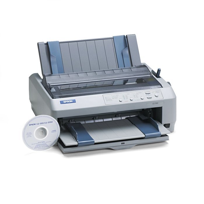 EPSON lq-590 24pin 529cpx narrow carriage USB/parallel type b