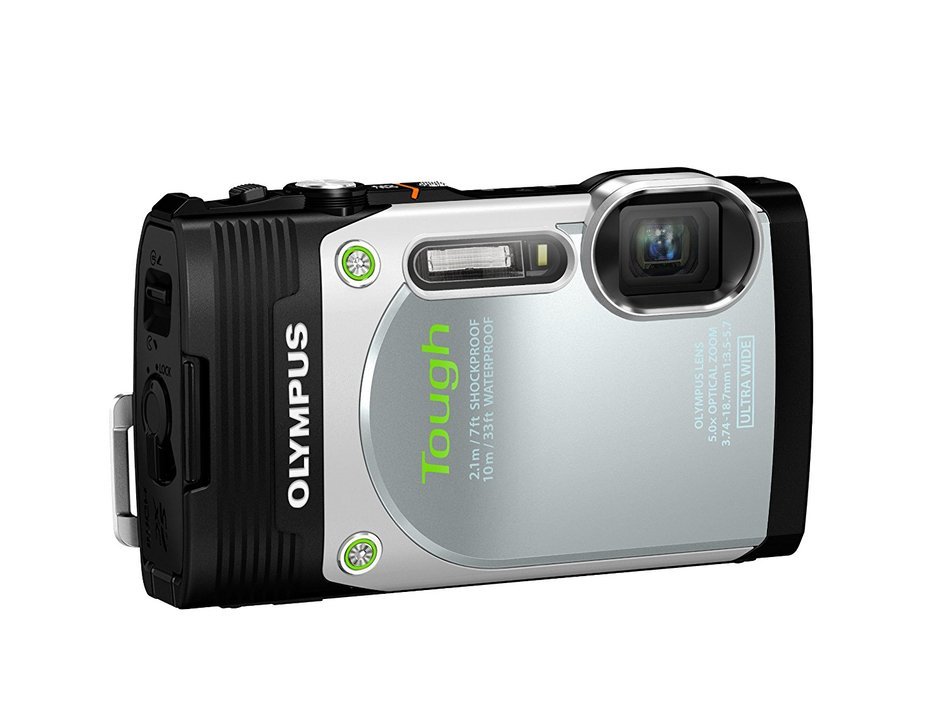 Olympus Stylus TG-850 IHS 16 MP Digital Camera (White) - International Version N11