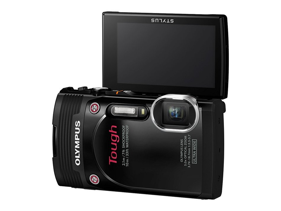 Olympus Stylus TG-850 IHS 16 MP Digital Camera (White) - International Version N15