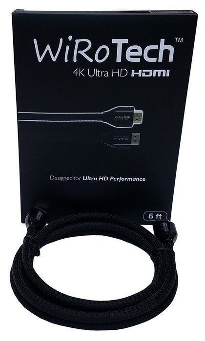WiRoTech Green HDMI Cable 4K Ultra HD (6 Feet, Green) N85