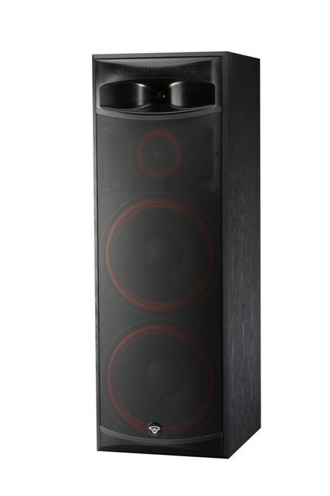 Cerwin-Vega XLS-12 3-Way Home Audio Floor Tower Speaker (Each, Black) N3