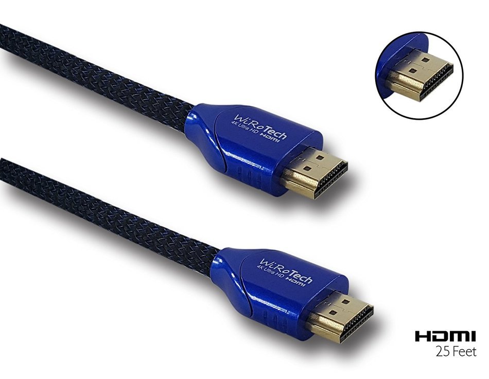 WiRoTech Green HDMI Cable 4K Ultra HD (6 Feet, Green) N90