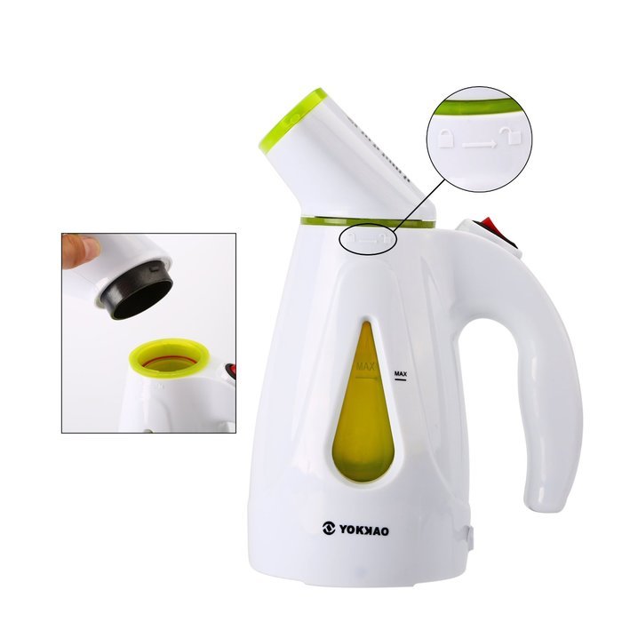 Garment Steamer, Yokkao 200ml Mini Portable Handheld Clothes Ironing Steam Cleaner with Ultra-fast Heating Element...