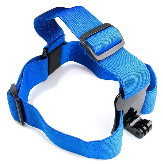DURAGADGET Green Camo Print Fully Adjustable Head Strap Mount For All GoPro Cameras N8