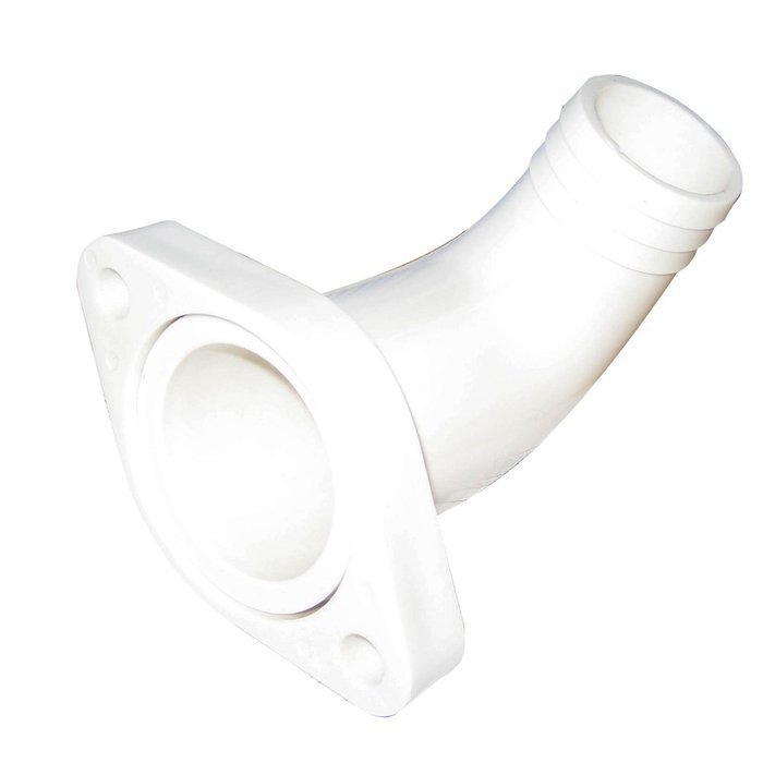 RARITAN Raritan 90&deg; Discharge Adapter w/Flange - Straight To 90&deg; / 1222AW /