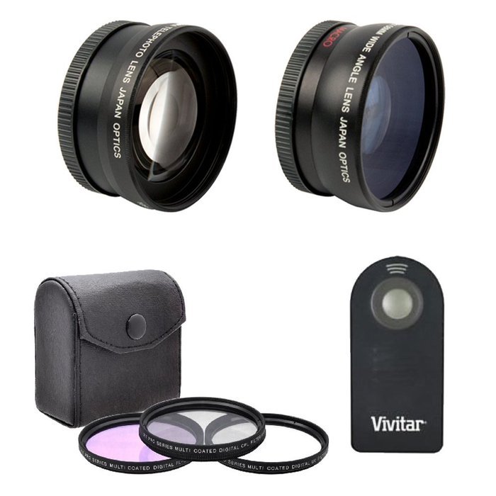 Canon EOS Rebel T6i DSLR Video Creator Kit with 18-55mm & 55-250mm Lens + 32GB Accessory Bundle N3