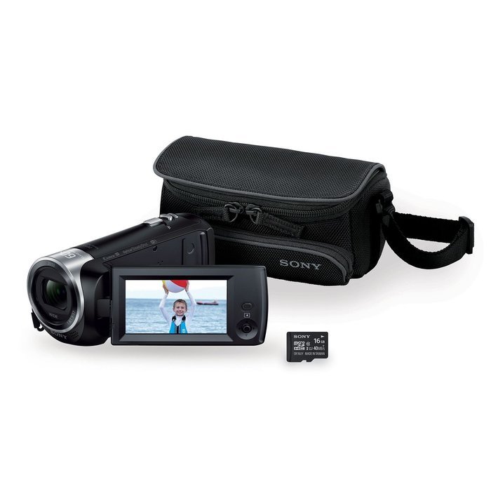 Sony HDRCX440/BSAM 1080p HD Flash Memory Camcorder | Black