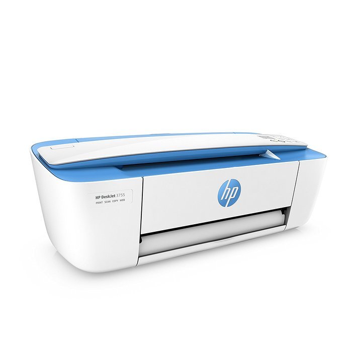 HP DeskJet 3755 Compact All-in-One Photo Printer with Wireless & Mobile Printing, Instant Ink ready - Blue Accent... N29