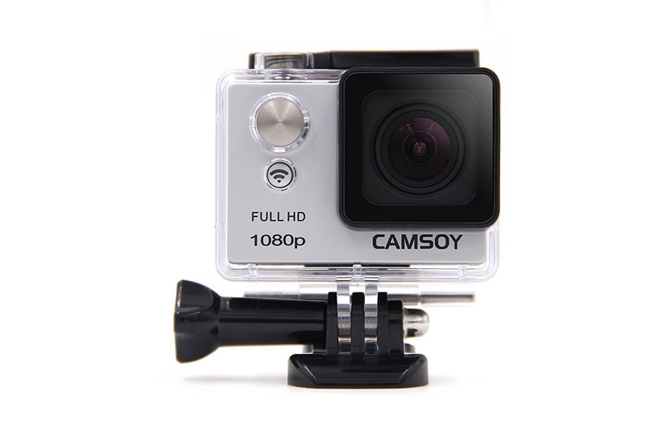 Camsoy F1 Action Camera Wifi Control 2.0inch Color Screen 130mins Recording Time Waterproof Sport Camera