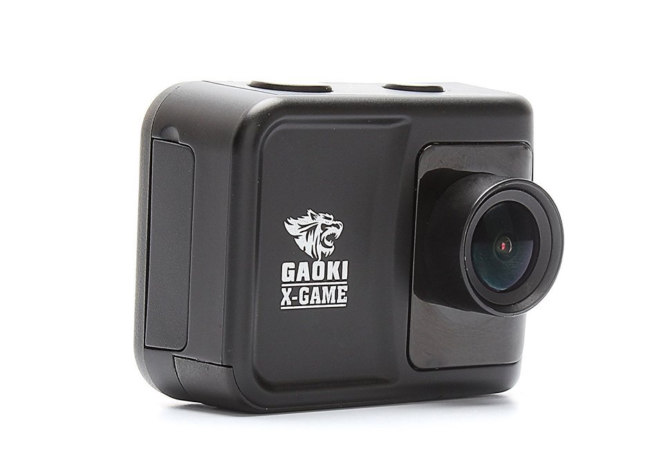 GAOKI 2.0-Inch Touching Screen WIFI HD 1080P 12MP Sports Camera, Waterproof Housing and Accessories (Black) N2