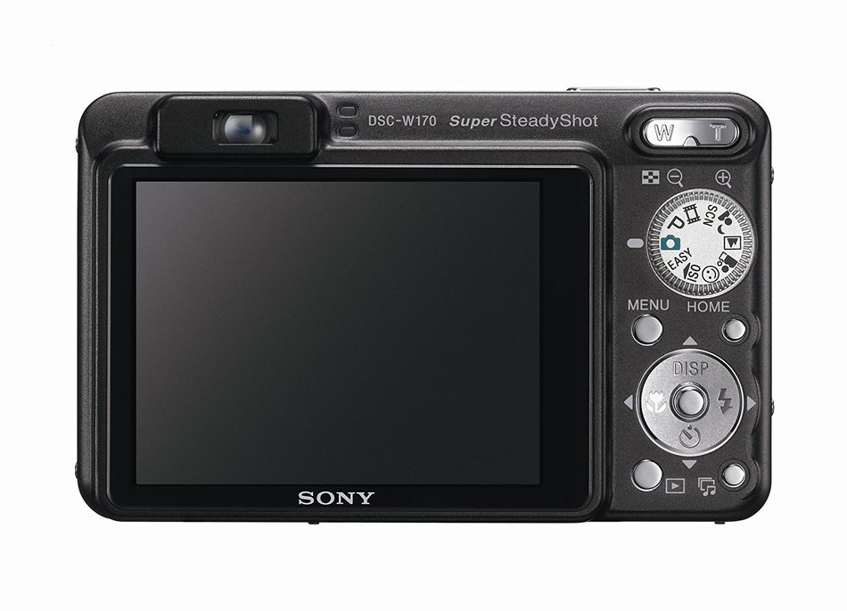 Sony cybershot dscw170 b 10 1mp digital camera with 5x optical zoom