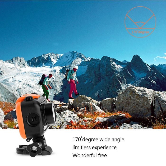 LADEY Waterproof 30M Sports 4K 24FPS HD Action Camera DV Video Recorder 2.0" LTPS LCD WIFI Reomote Control 1080P... N6