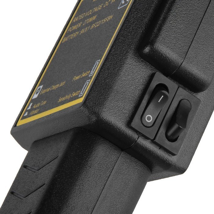 Dopobo Portable Hand Held Metal Detector Wand with Adjustable Sensitivity and Vibration Alert by Dopobo