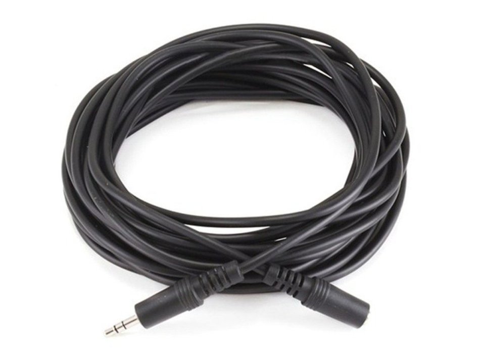 Monoprice 100647 50' 3.5mm Stereo Plug/Plug M/M Cable, Black N16