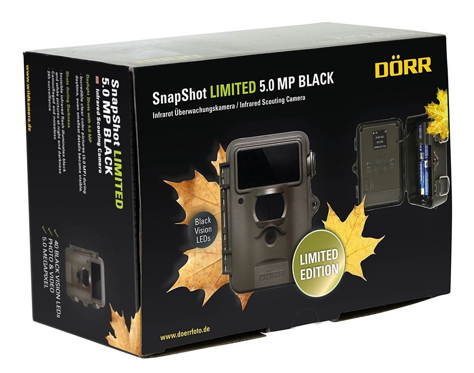 Dorr Snapshot IR Limited Edition 5MP Black Motion Detection Action Camera [204472] N2