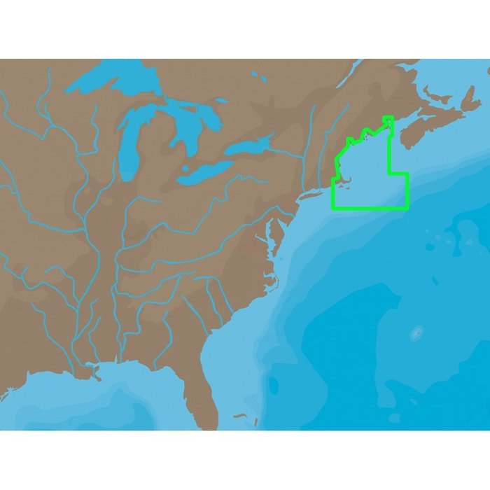 C-MAP C-MAP NT+ NA-C301 - Passamaquoddy Bay To Narrbay - C-Card / NA-C301C-CARD /