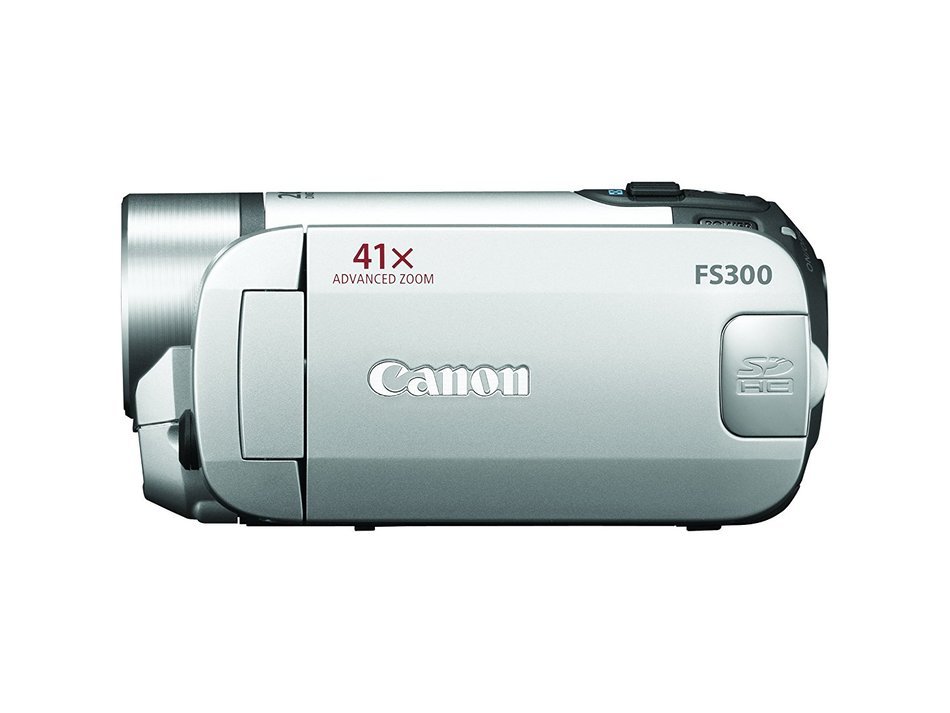 Canon FS300 Flash Memory Camcorder w/41x Advanced Zoom (Red) (Discontinued by Manufacturer) N6