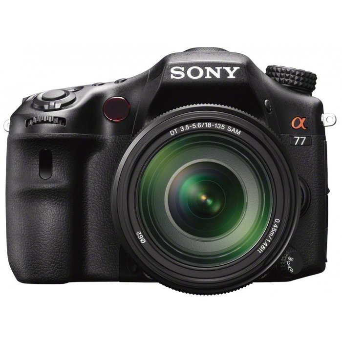 Sony Alpha SLT-A77 Translucent Mirror Digital SLR Camera with 18-135mm Lens N2