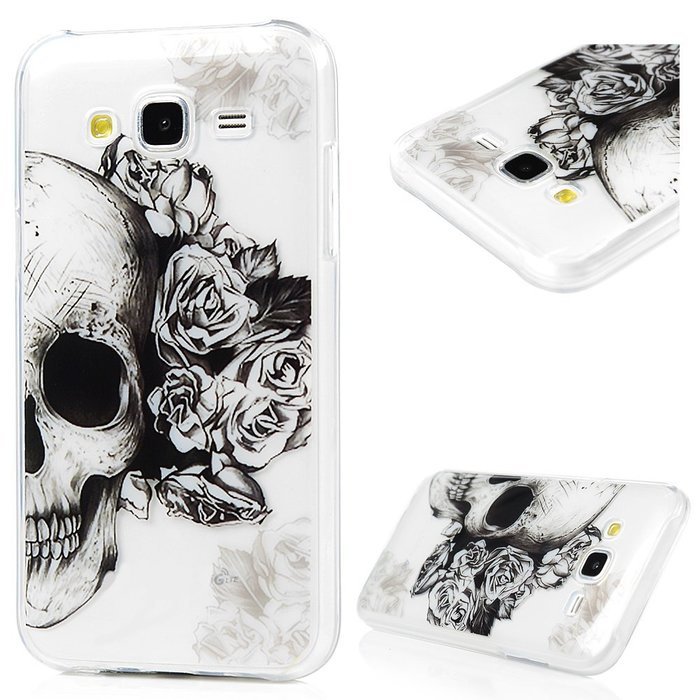 2015 Galaxy J5 Case, YOKIRIN Colorful Clear Skin Shell Slim Fit Case Translucent Impact Resistant Anti Slip Flexible... N3