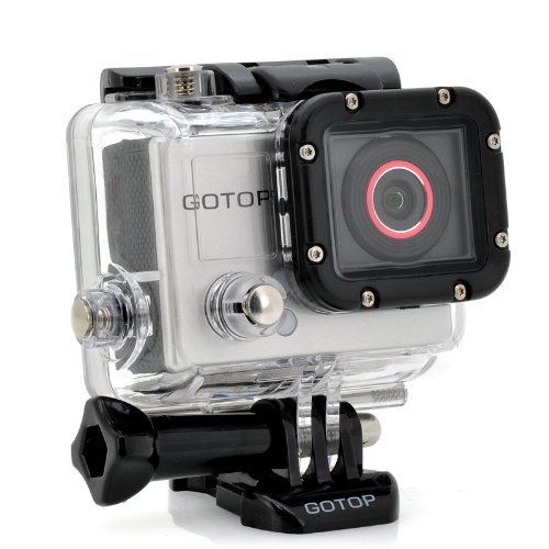 Full HD Sports Camera "GOTOP" - 16MP, 1.5 Inch Screen, 120FPS, 140 Degree Wide Lens, 5 Mounting Accessories N5
