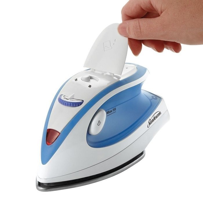 Irons , Irons & Steamers , New Sunbeam Gcsbtr 100 Travel Iron Mini Electric Compact Dual Voltage Steam