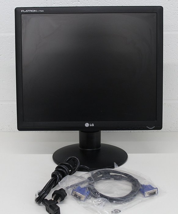 LG ELECTRONICS L1734S 17IN LCD FLAT PANEL DISPLAY BLACK N2