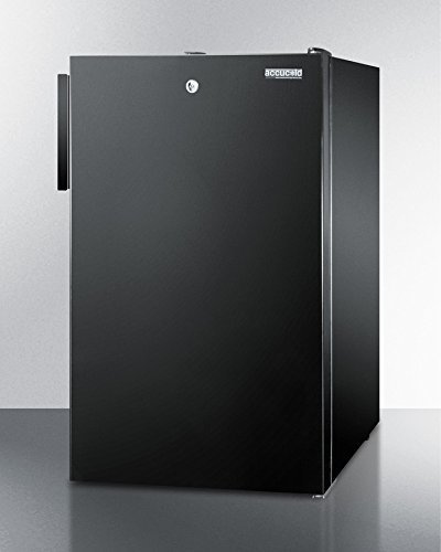 Summit FF521BL 20" AccuCold Series Medical Compact Refrigerator with 4.1 cu. ft. Capacity Adjustable Glass Shelves... N2