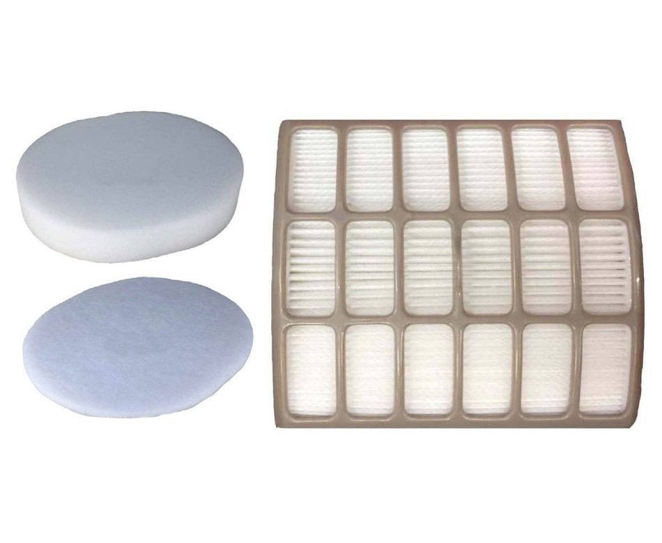 Techypro&reg; Shark Nv80 filter set, Fit Nv70 Nv80 & UV420 Part# Xff80 Vacuum Cleaners, 1 Foam & Felt Filter and 1...