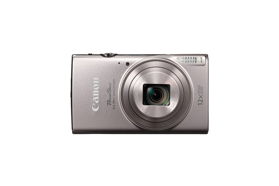Canon PowerShot ELPH 360 HS (Purple) with 12x Optical Zoom and Built-In Wi-Fi N4