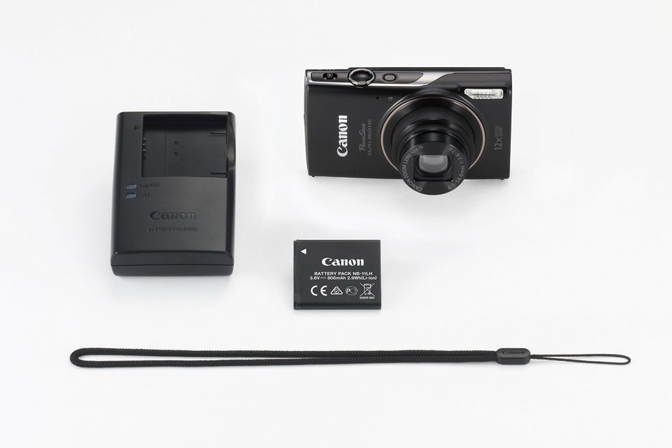 Canon PowerShot ELPH 360 HS (Purple) with 12x Optical Zoom and Built-In Wi-Fi N7