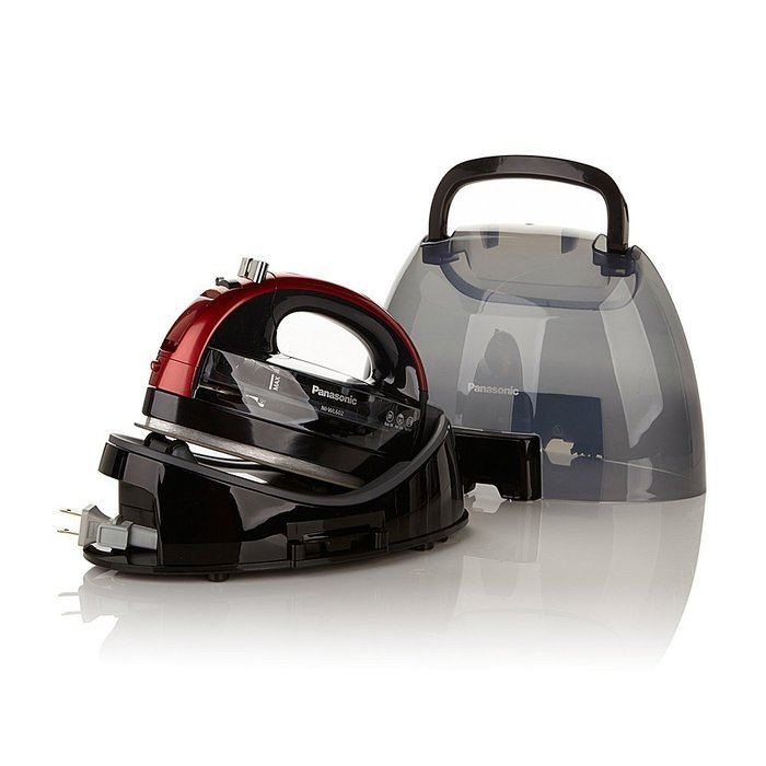 Panasonic 360&ordm; Ceramic Cordless Freestyle Iron - Metallic Red