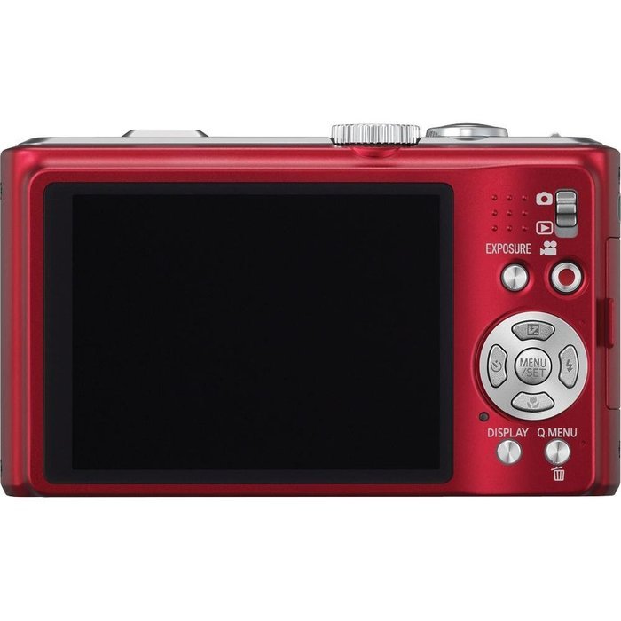 Panasonic Lumix DMC-ZS7 12.1 MP Digital Camera with 12x Optical Image Stabilized Zoom and 3.0-Inch LCD (Red) N2