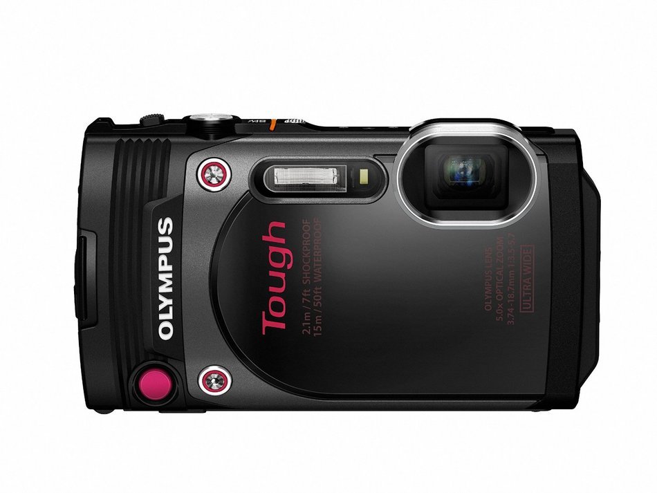 Olympus TG-870 Tough Waterproof Digital Camera (White) N15