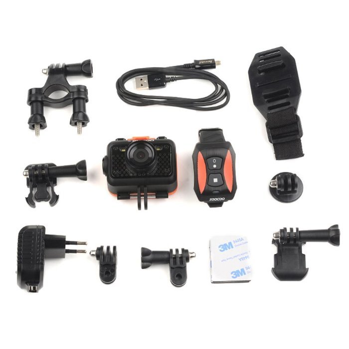 LADEY Waterproof 30M Sports 4K 24FPS HD Action Camera DV Video Recorder 2.0" LTPS LCD WIFI Reomote Control 1080P... N11