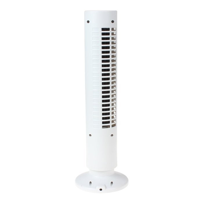 OriGlam&reg; Portable USB Bladeless Fan Air Conditioner Home Desk Tower Cooling Fan (White) N3