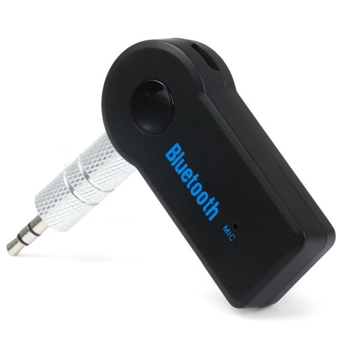 Gearbest&reg; Portable Wireless Bluetooth 3.0 Car AUX Audio Music Receiver Adapter with Handsfree Function Microphone N6