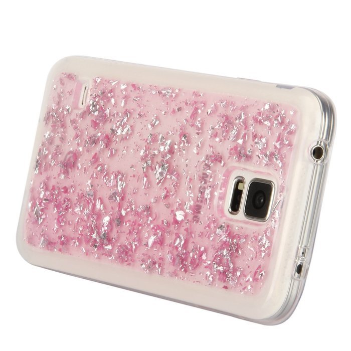 Galaxy S5 Neo Case,Galaxy S5 Case,ikasus Ultra Thin Clear Crystal Bling Shiny Giltter Rhinestone Clear Rubber... N2
