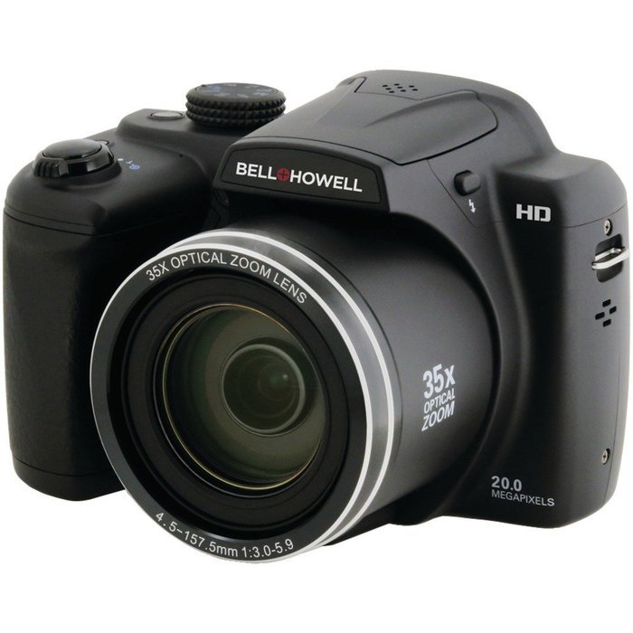 BELL+HOWELL B35HDZ 20.0 Megapixel B35HDZ Digital Camera with 35x Optical Zoom PET2